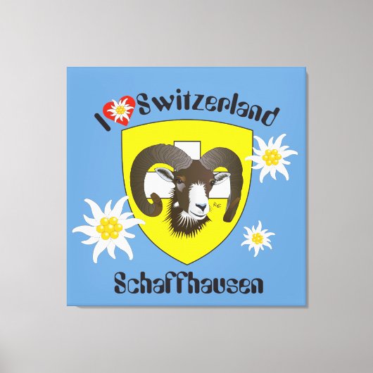 Schaffhausen - Schweiz - Suisse - Leinwand (Vorderseite)