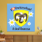 Schaffhausen - Schweiz - Suisse - Leinwand (Insitu (Wohnzimmer))