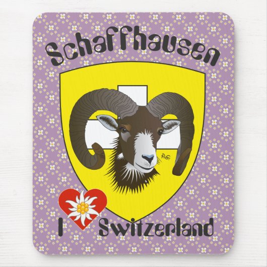 Schaffhausen - Schweiz - Suisse - Mausmatten Mousepad (Vorne)