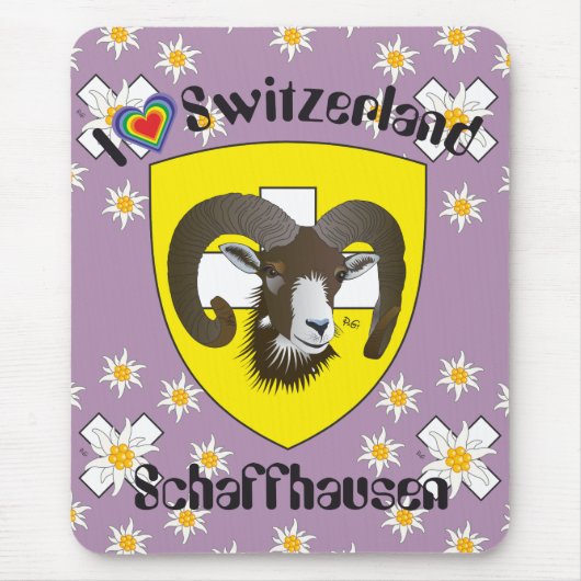 Schaffhausen - Schweiz - Suisse - Mausmatten Mousepad (Vorne)