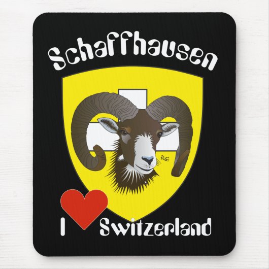 Schaffhausen - Schweiz - Suisse - Mausmatten Mousepad (Vorne)