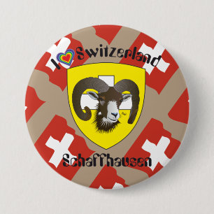 Schaffhausen - Schweiz - Suisse - Svizzera-Buttons Button