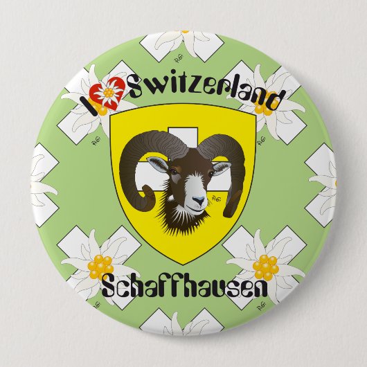 Schaffhausen - Schweiz - Suisse - Svizzera-Buttons Button (Vorderseite)