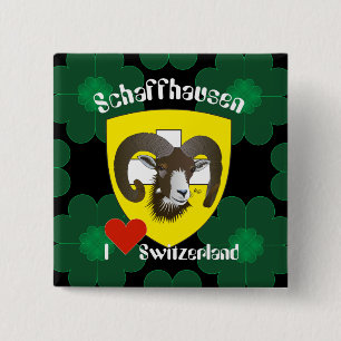 Schaffhausen - Schweiz - Suisse - Svizzera-Buttons Button