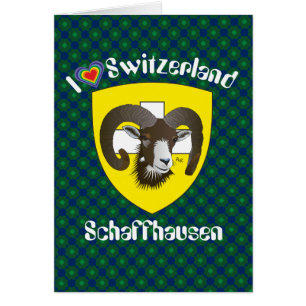 Schaffhausen Schweiz Suisse Svizzera Grusscard