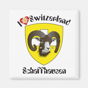 Schaffhausen Schweiz Suisse Svizzera Magnet