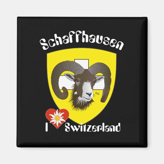 Schaffhausen - Schweiz - Suisse - Svizzera Magnet (Vorne)