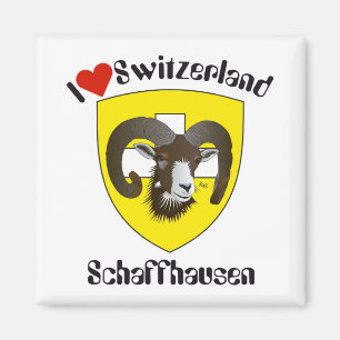 Schaffhausen Schweiz Suisse Svizzera Magnet
