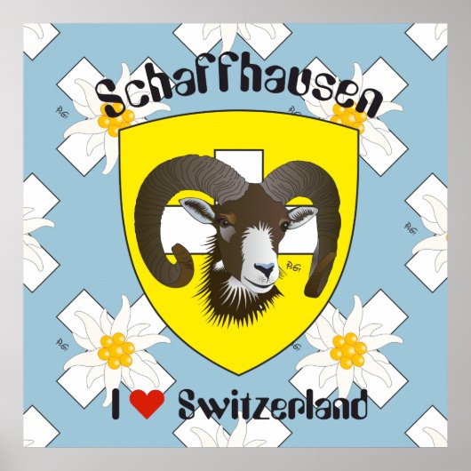 Schaffhausen - Schweiz - Suisse - Svizzera Poster (Vorne)