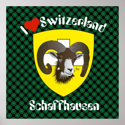 Schaffhausen - Schweiz - Suisse - Svizzera Poster (Vorne)