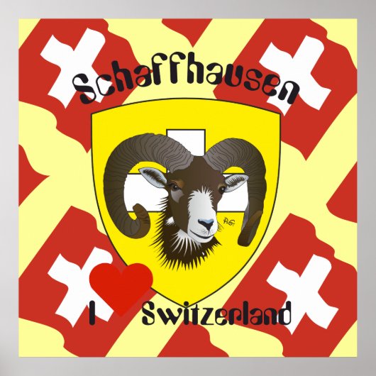 Schaffhausen - Schweiz - Suisse - Svizzera Poster (Vorne)