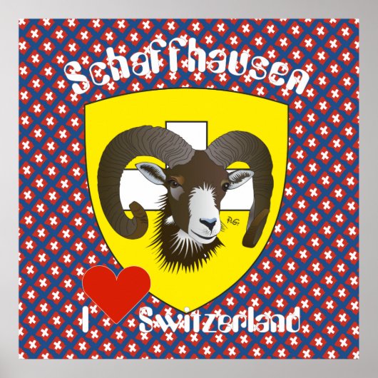 Schaffhausen - Schweiz - Suisse - Svizzera Poster (Vorne)