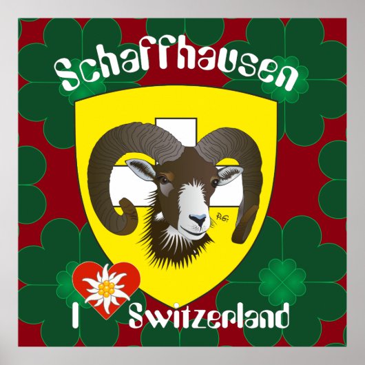 Schaffhausen - Schweiz - Suisse - Svizzera Poster (Vorne)