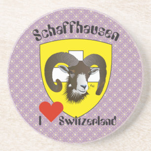 Schaffhausen - Schweiz - Suisse - Svizzera Sandstein Untersetzer