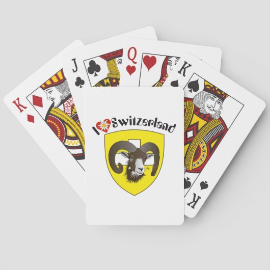 Schaffhausen Schweiz Suisse Svizzera Spielkarten (Rückseite)