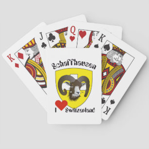 Schaffhausen Schweiz Suisse Svizzera Spielkarten