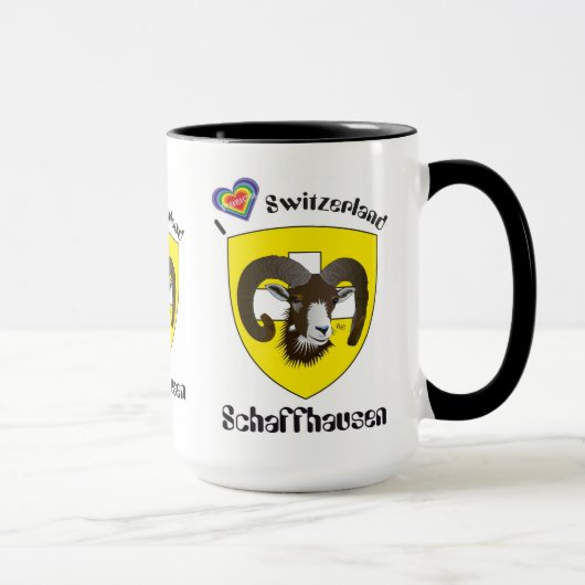 Schaffhausen Schweiz Suisse Svizzera Tasse (Rechts)