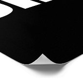 Schaffragen Nichts bleibt erschreckt - Schafe Poster (Ecke)