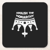 Schafft Anti Keine Könige In Amerika Aufkleber Kla Rechteckiger Pappuntersetzer (Vorderseite)