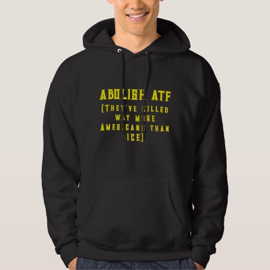 Schafft ATF Hoodie ab (Vorderseite)