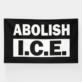 Schafft ICE ab Banner