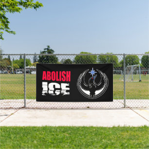 Schafft ICE ab Banner
