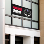 Schafft ICE ab Banner (Äußeres Gebäude)