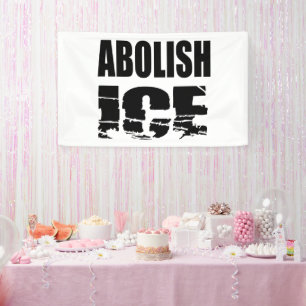 Schafft ICE ab Banner