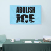 Schafft ICE ab Banner (Messeveranstaltung)