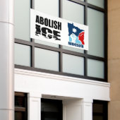 Schafft ICE ab Banner (Äußeres Gebäude)