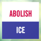 Schafft ICE ab Fensteraufkleber (Blatt 3)