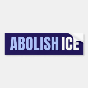Schafft ICE ab Politische Anti-Trump Autoaufkleber