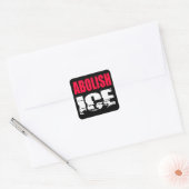 Schafft ICE ab Quadratischer Aufkleber (Umschlag)