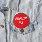Schafft ICE Politische Proteste ab Button (Beispiel)