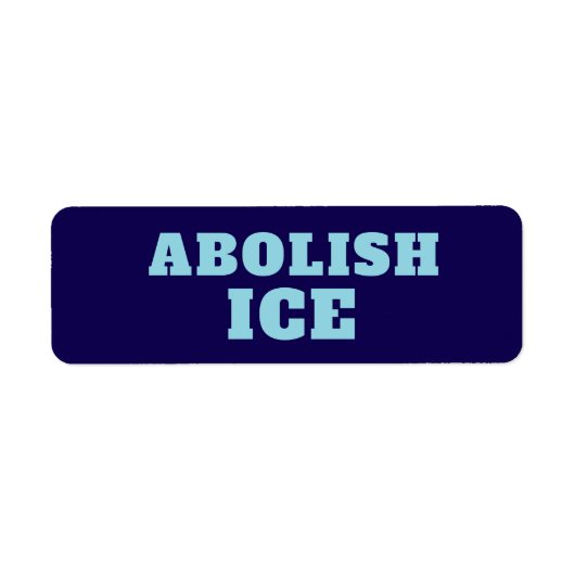 Schafft ICE Protest Aufkleber Ab  (Vorne)