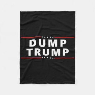 Schafft Trump ab - Großartiges Protest Anti Trump Fleecedecke