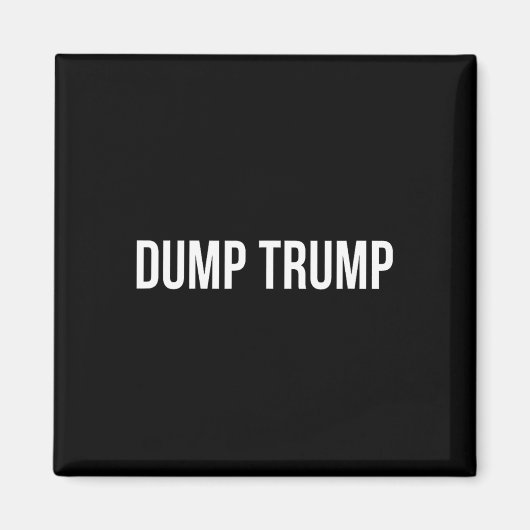Schafft Trump ab - Magnet (Vorne)