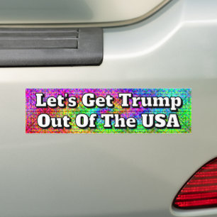 Schafft Trump raus aus den USA Autoaufkleber