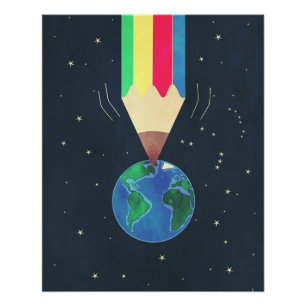 Schaffung der Welt Poster