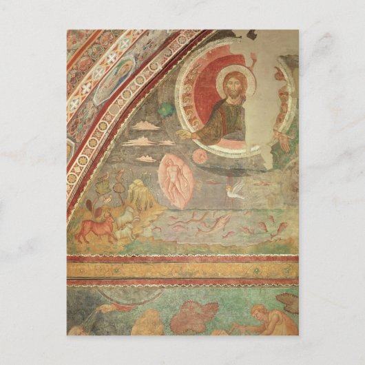 Schaffung der Welt Postkarte (Vorderseite)