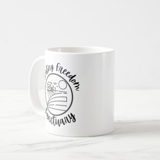 Schaffung einer Tasse zur Gewährleistung der Freih (Vorderseite Links)