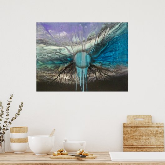 Schaffung einer Welt Poster (Küche)