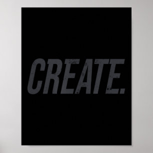 Schaffung eines für ehrgeizige Lebensziele Motivie Poster