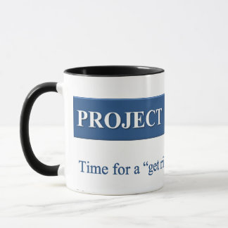 Schaffung eines Projekt-Durchführungs-Planes Tasse