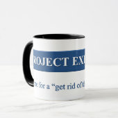 Schaffung eines Projekt-Durchführungs-Planes Tasse (Vorderseite Links)