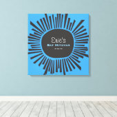 SCHAFFUNG SUN Bat Bar Mitzvah Sign in Board Leinwanddruck (Insitu (Holzboden))