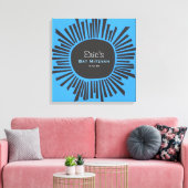 SCHAFFUNG SUN Bat Bar Mitzvah Sign in Board Leinwanddruck (Insitu (Wohnzimmer))