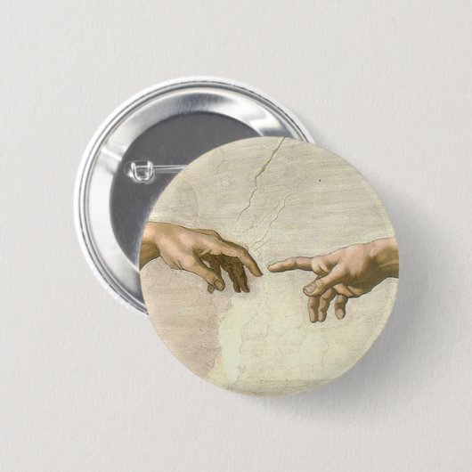 Schaffung von Adam-Händen - Michelangelo Button (Vorne & Hinten)