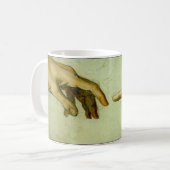 Schaffung von Adam im Detail Kaffeetasse (Vorderseite Links)