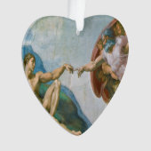Schaffung von Adam - Michelangelo 1475 - 1564 Ornament (Vorderseite)